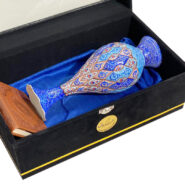 ست هدیه گلدان میناکاری و دیوان حافظ