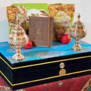 ست شکلات خوری خاتم کاری و آجیل