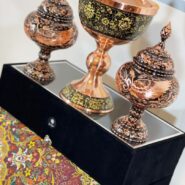 ست شکلات حکاکی و سنگاب