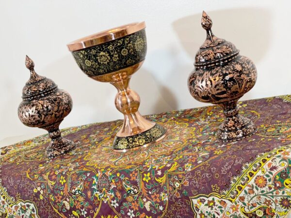 ست شکلات حکاکی و سنگاب