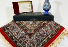 مراحل ساخت سفره قلم کار از صنایع دستی اصفهان