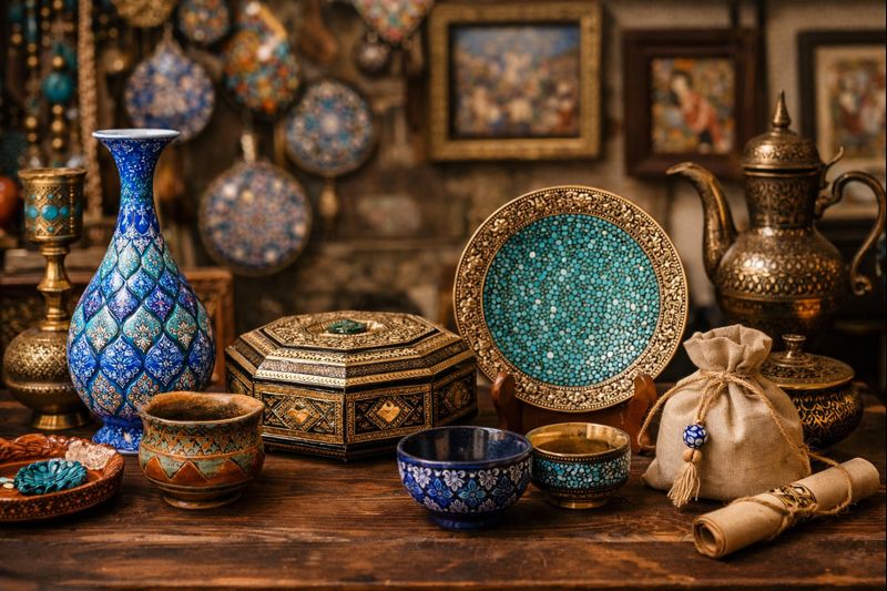 خرید صنایع دستی ایرانی اصیل با طراحی منحصر به فرد و کیفیت بالا