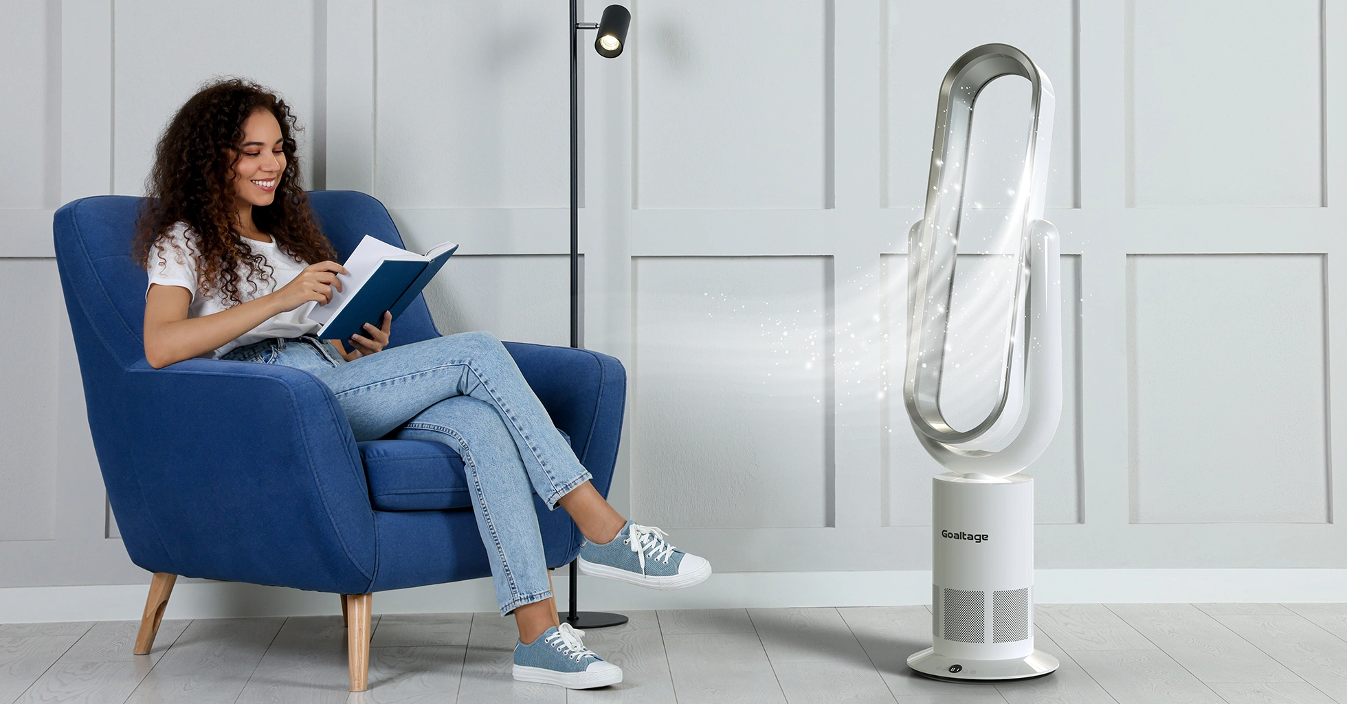 airmax-clr01-smart-cooler کولر هوشمند AirMax CLR01 با ۱۰ حالت سرعت قابل تنظیم و تایمر برنامهپذیر