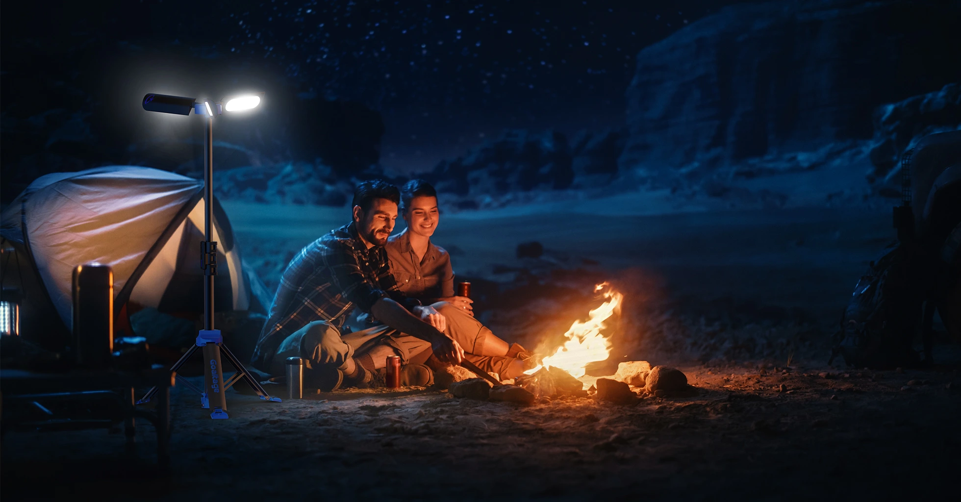 lumina-pro-lgt01-camping-light چراغ کمپینگ LED Lumina Pro LGT01 با نور قدرتمند و طراحی حرفهای